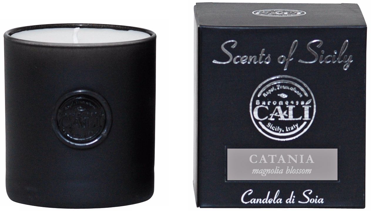 Scents of Sicily Catania Magnolia Black Soy Candle