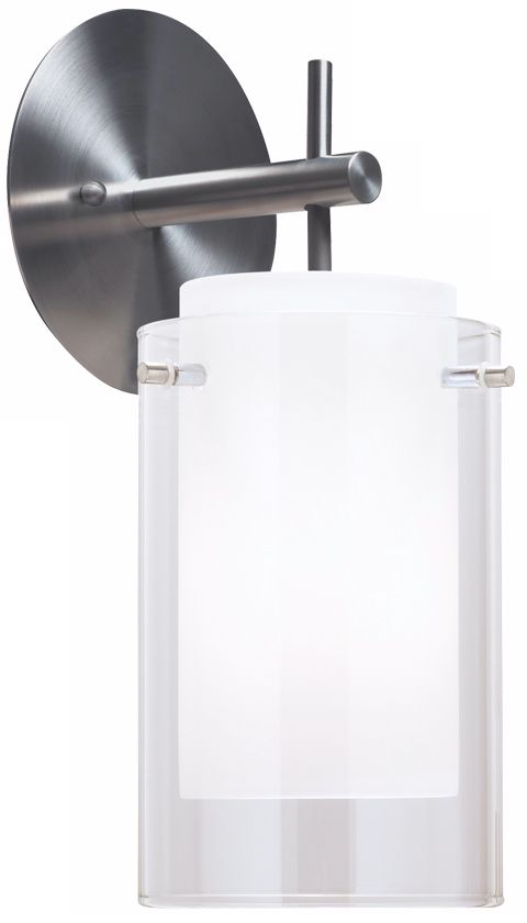 Tech Lighting 13" High Satin Nickel Echo Wall Sconce