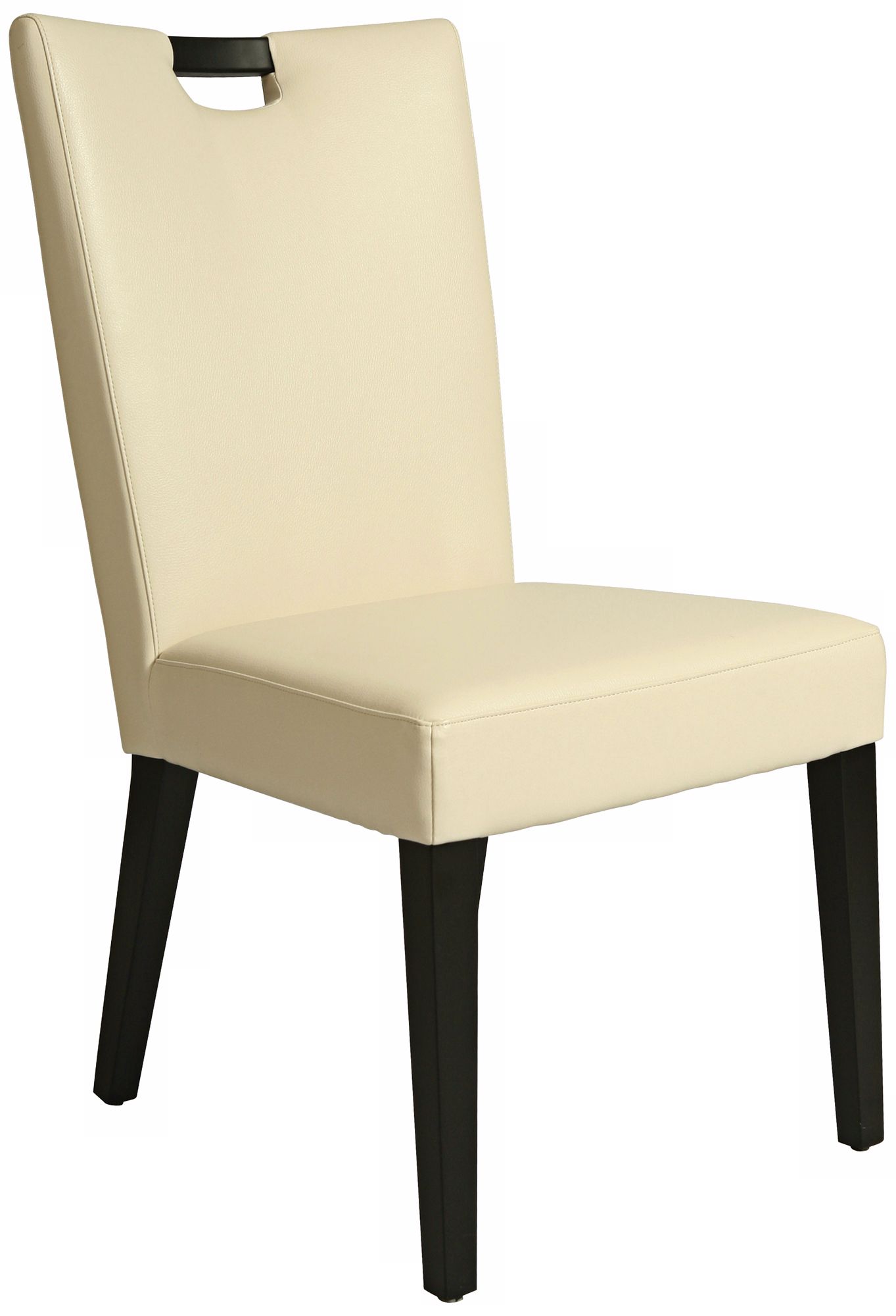 Epiphany White Bonded Leather Side Chair