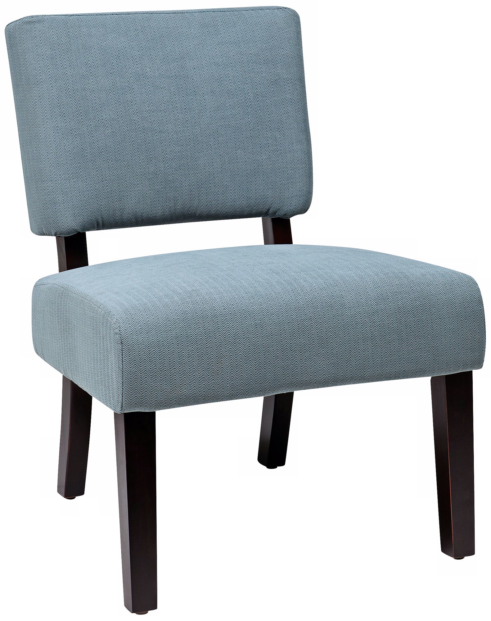 Jasmine Finesse Azure Cushioned Accent Chair