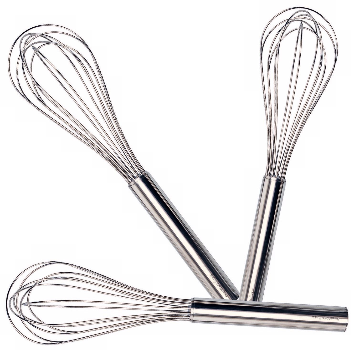 BergHOFF 3-piece Stainless Steel Whisk Set