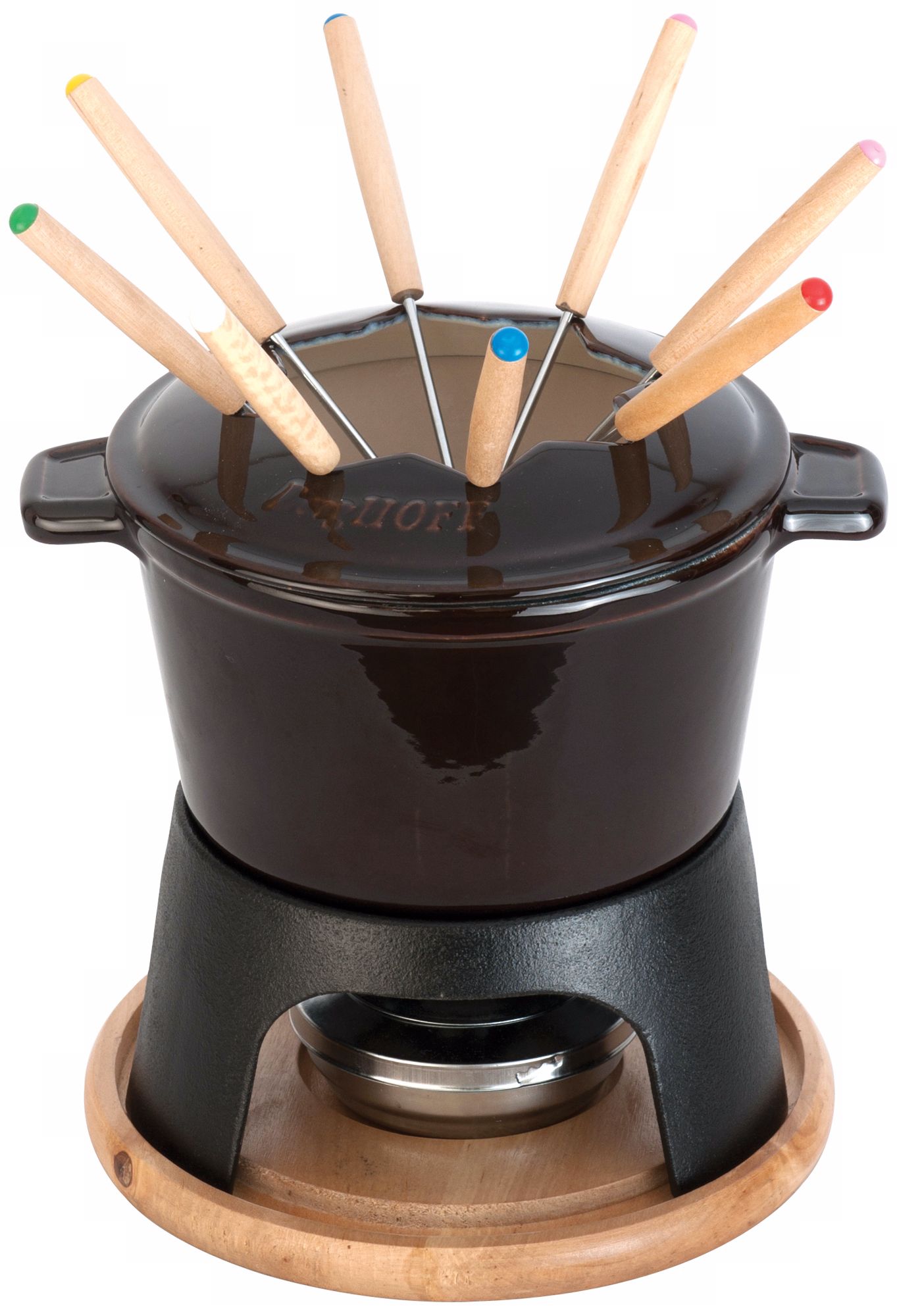 BergHOFF Neo 12-Piece Cast Iron Fondue Set
