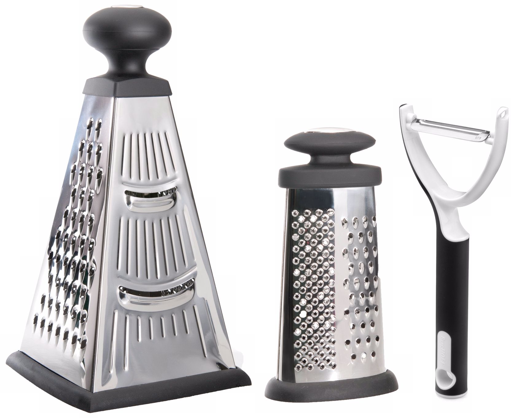 BergHOFF Studio 2-Piece Grater Set with Peeler