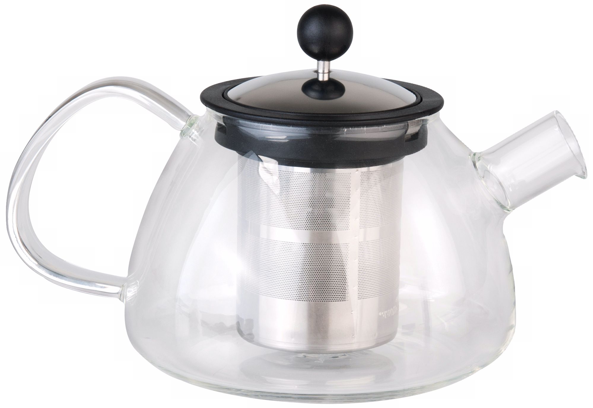 BergHOFF Glass Teapot with Stainless Steel Infuser