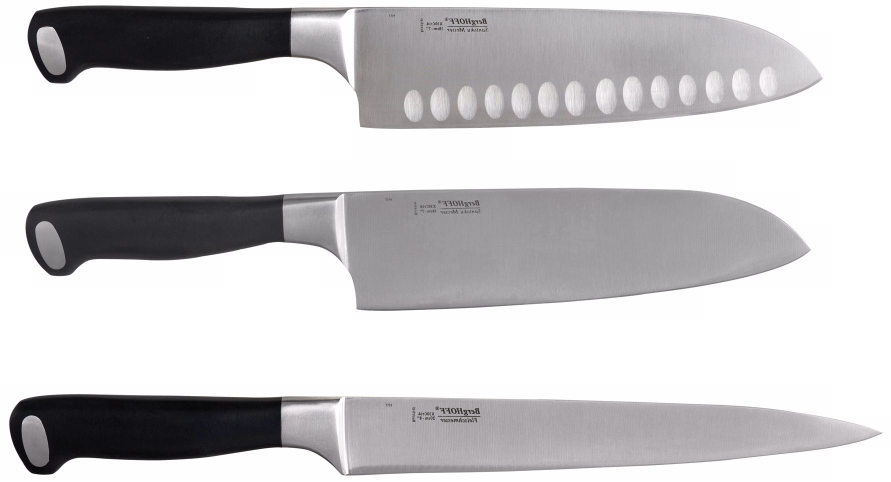 BergHOFF Bistro 3-Piece Professional Cutlery Set