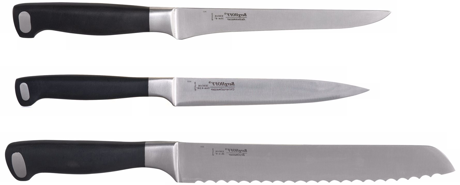 BergHOFF Bistro 3-Piece Utility Cutlery Set