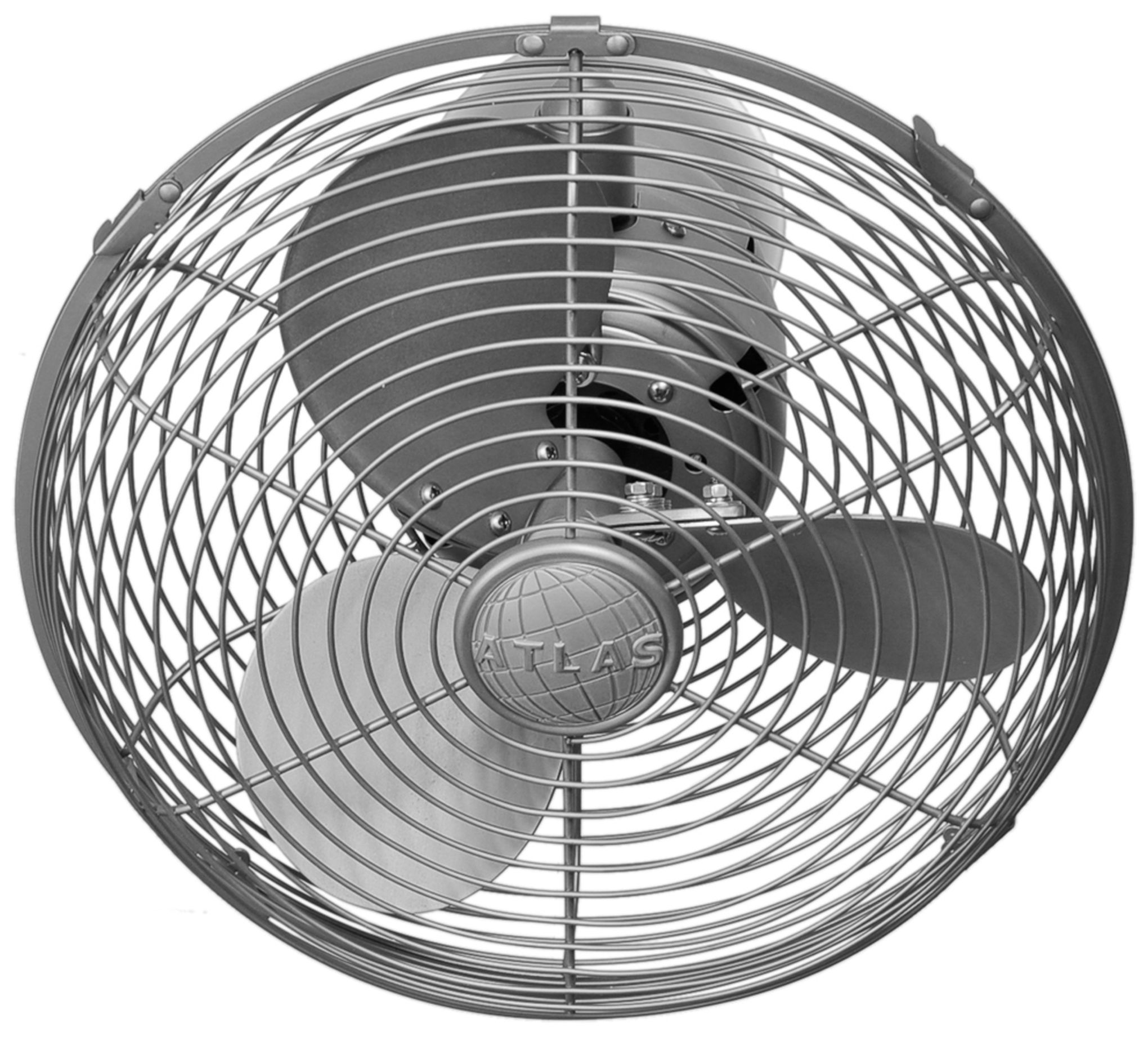 Kaye 17" Brushed Nickel Oscillating Wall Fan