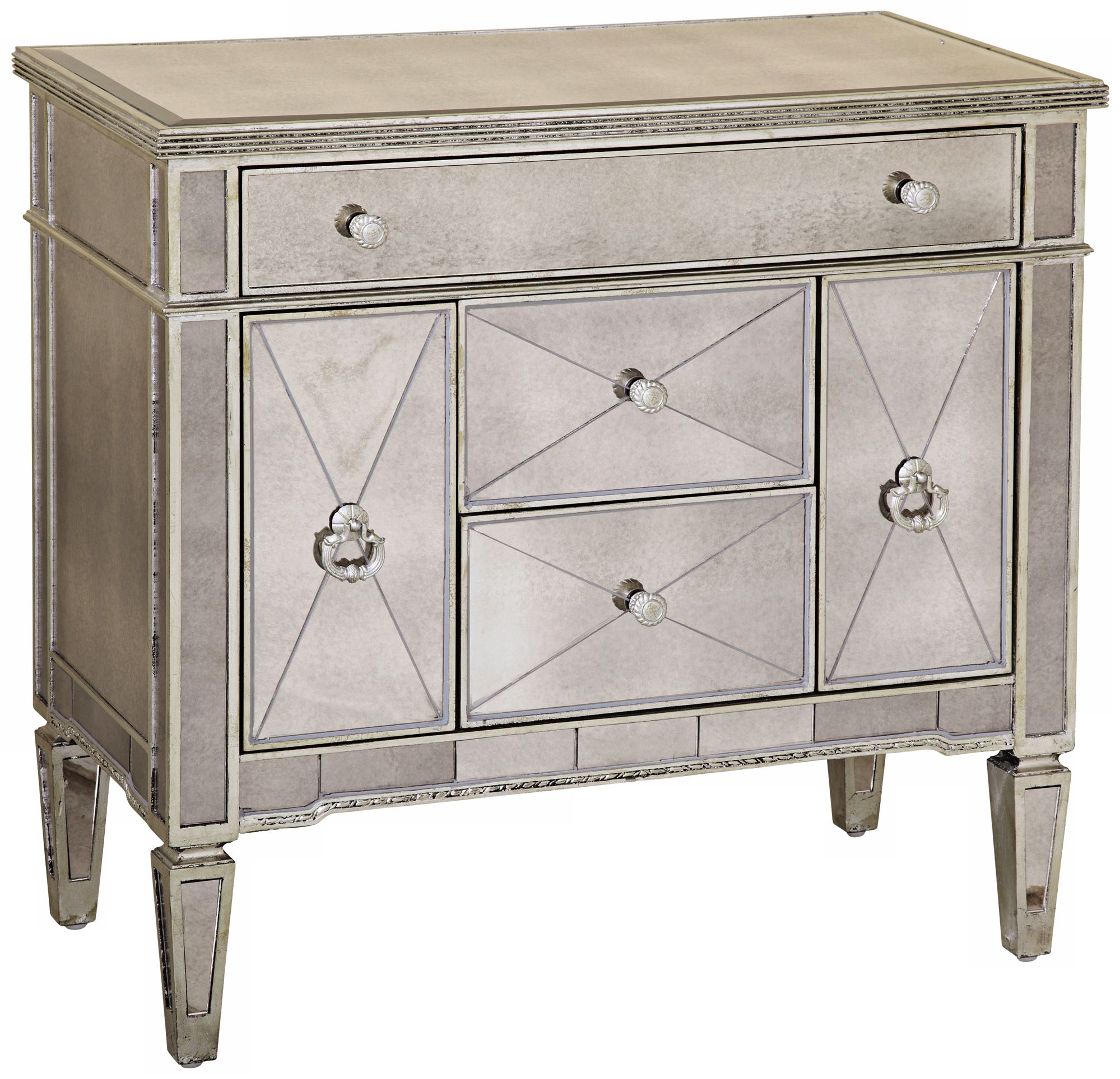 Borghese Mirrored Library Chest