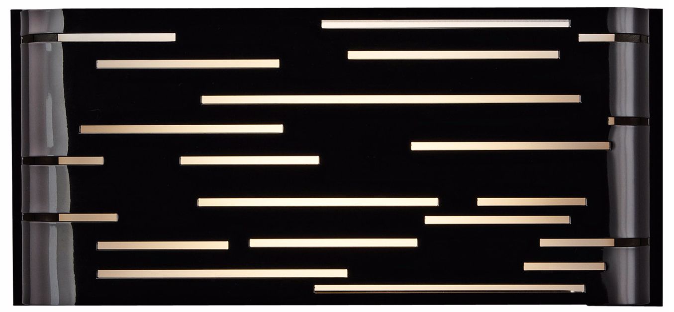 Tech Lighting Revel Black 12 3/4" Wide LED Wall Light