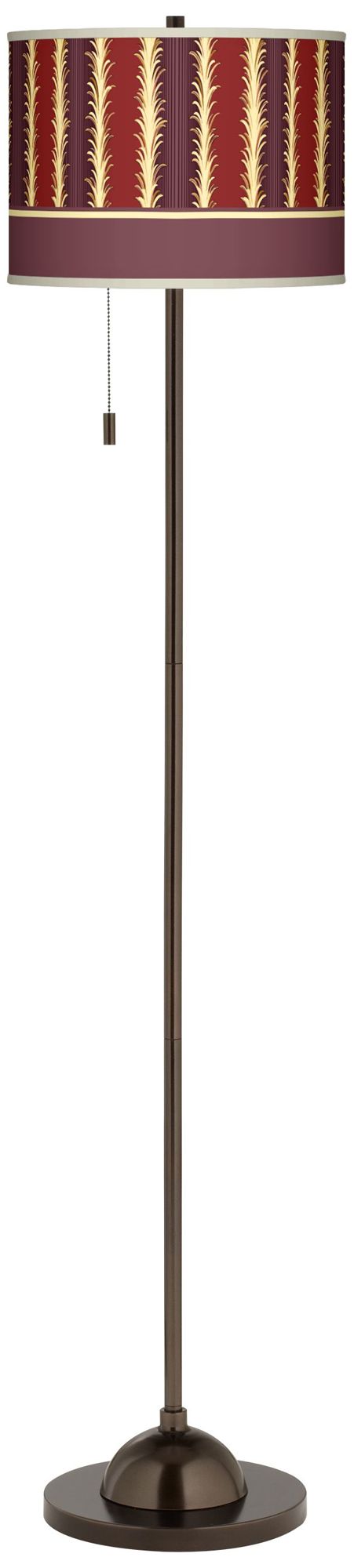 Stacy Garcia Lexington Stripe Cinnamon Club Floor Lamp