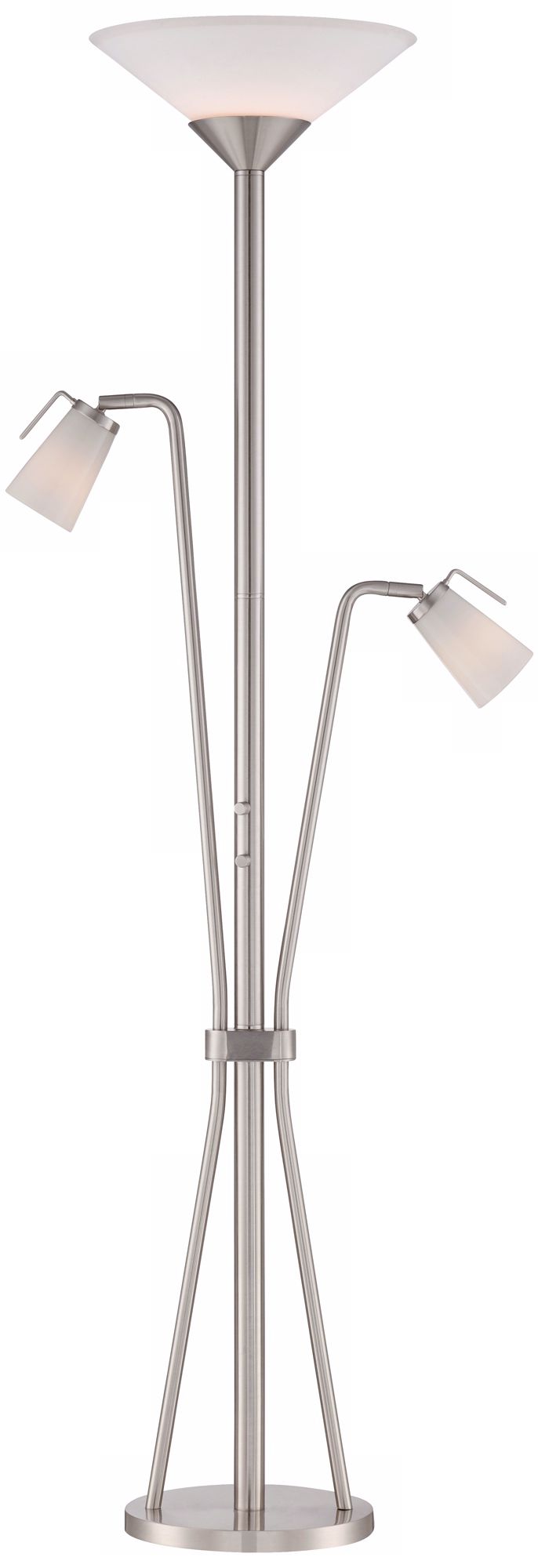 Possini Euro Argo Tree Torchiere with Reading Arms