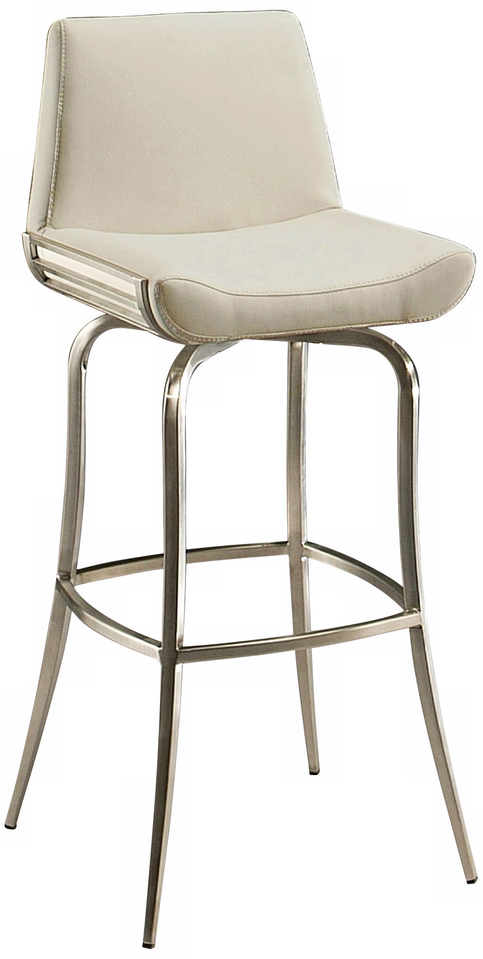 Degorah 30" High Ivory Bar Stool