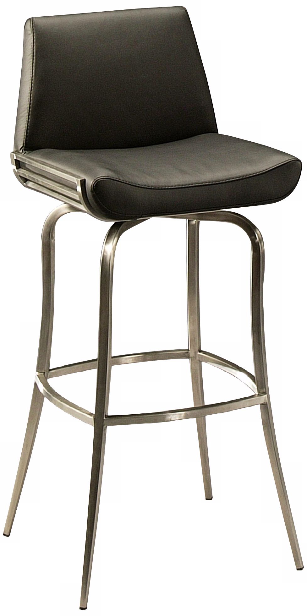 Degorah 30" High Black Bar Stool