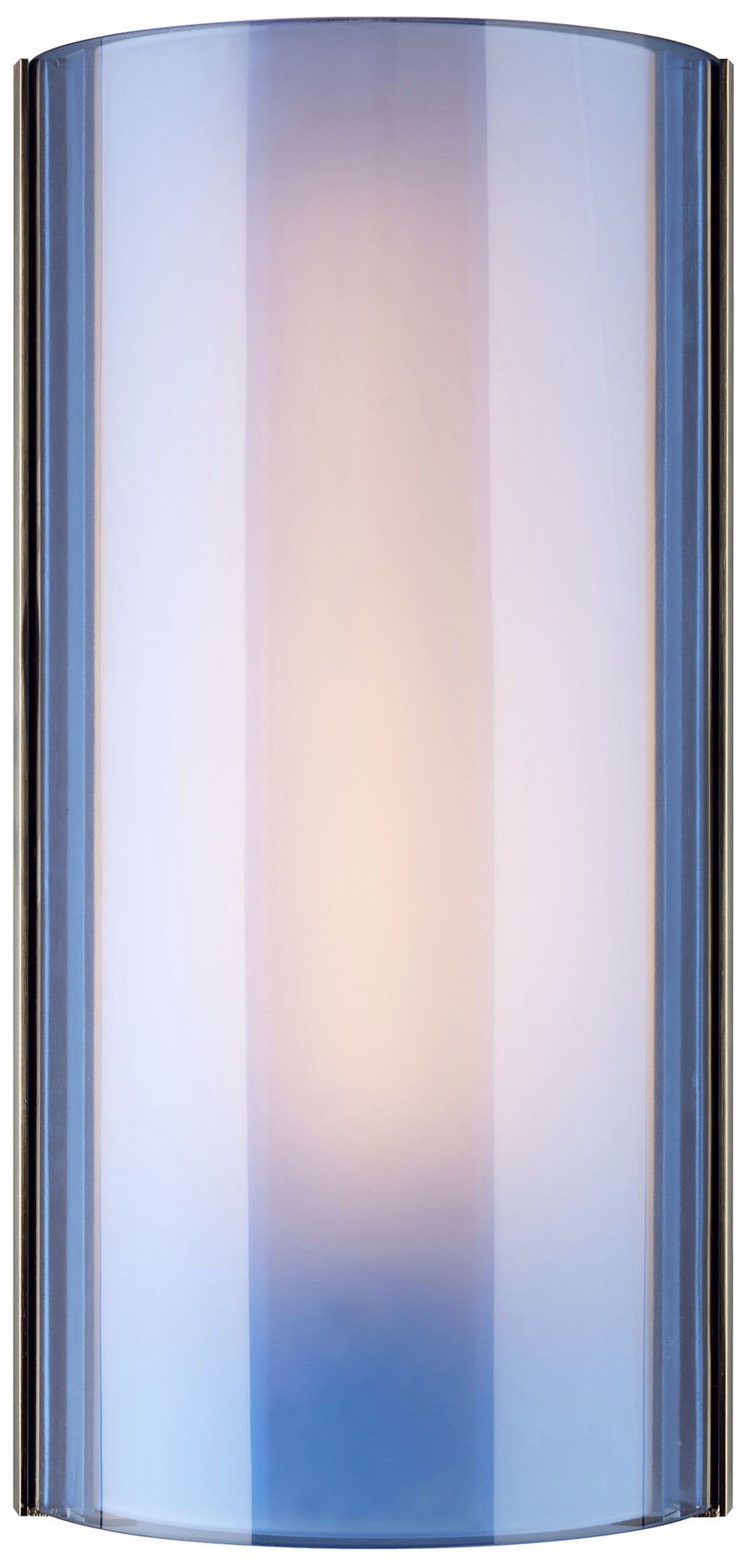 Tech Lighting Jaxon Blue 14 1/2" High Nickel Wall Light