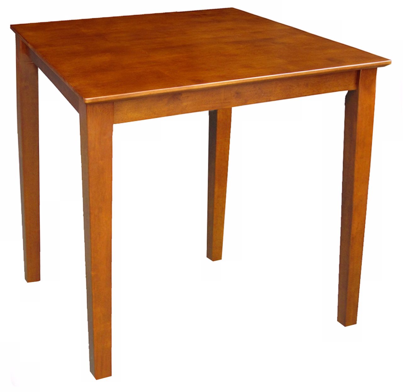 Solid Wood 30" Square Cottage Oak Shaker Leg Table