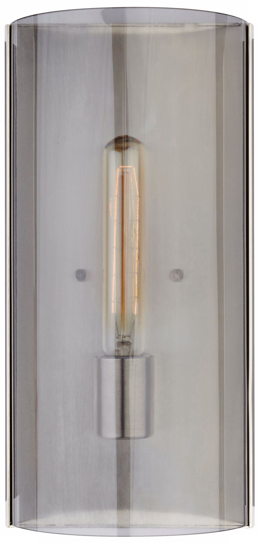 Tech Lighting Ember 14 1/2" High Smoke Glass Wall Light