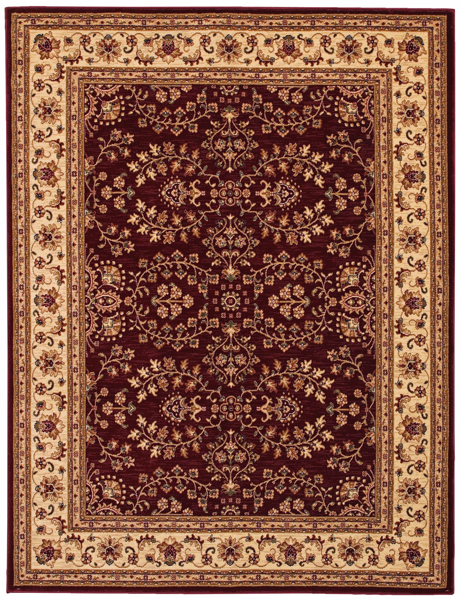 Anatolia 2867Antique Herati Red Area Rug