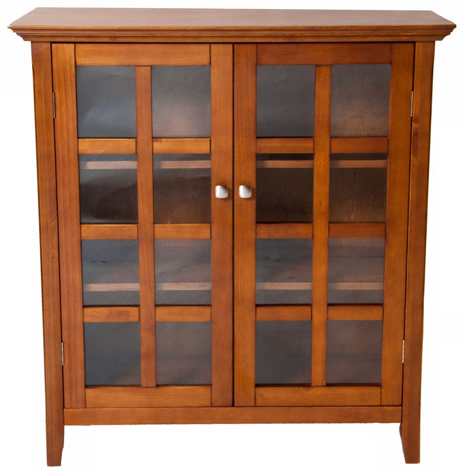 Acadian Light Brown Medium Storage Cabinet