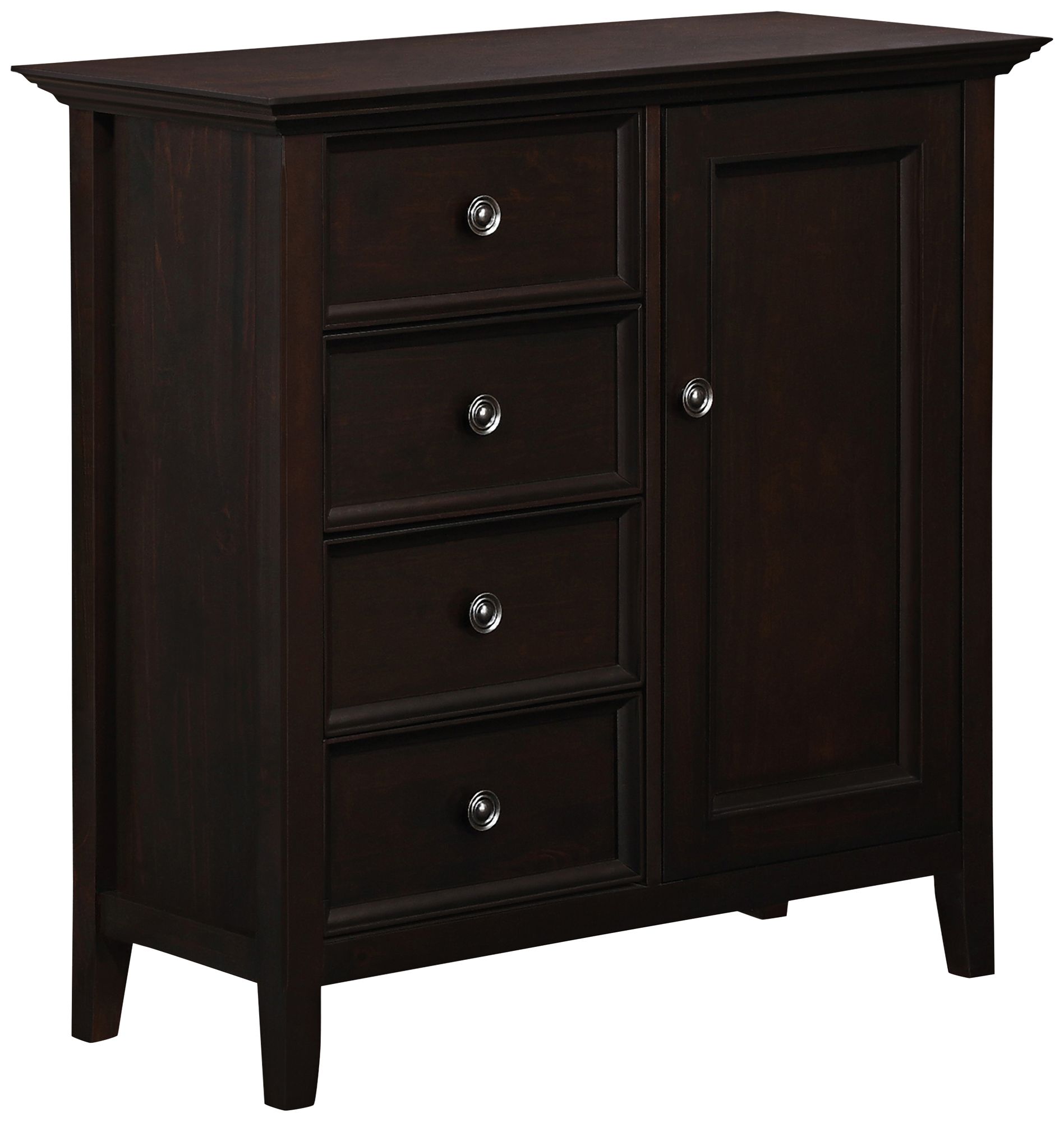 Amherst Dark Brown Medium Storage Cabinet