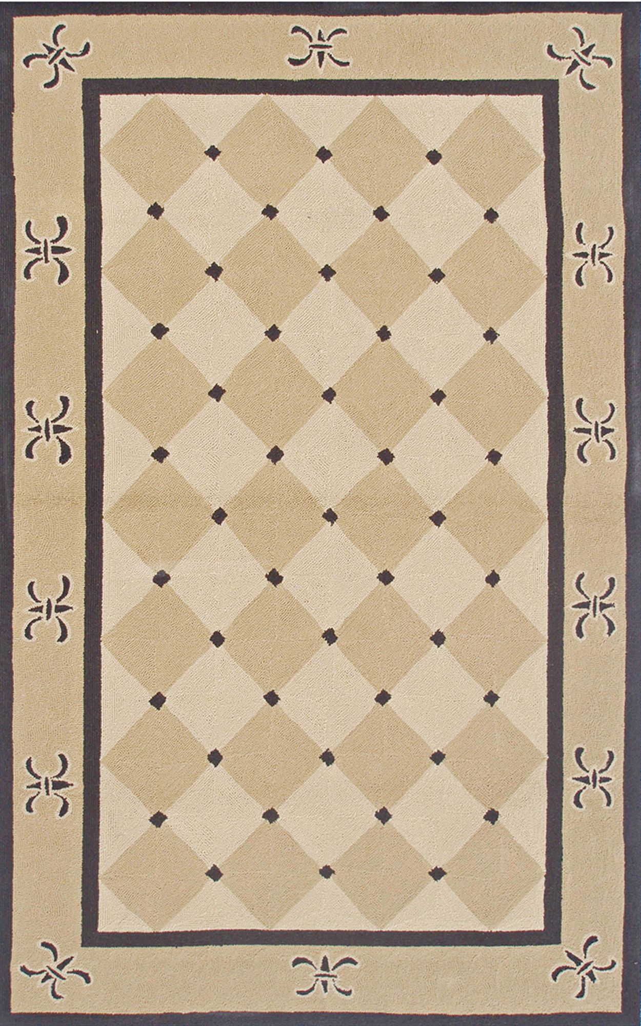 Resort Italia 25349 Golden Yellow Area Rug