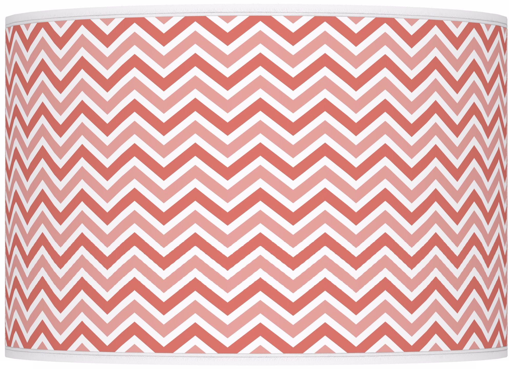 Coral Reef Narrow Zig Zag Ovo Table Lamp