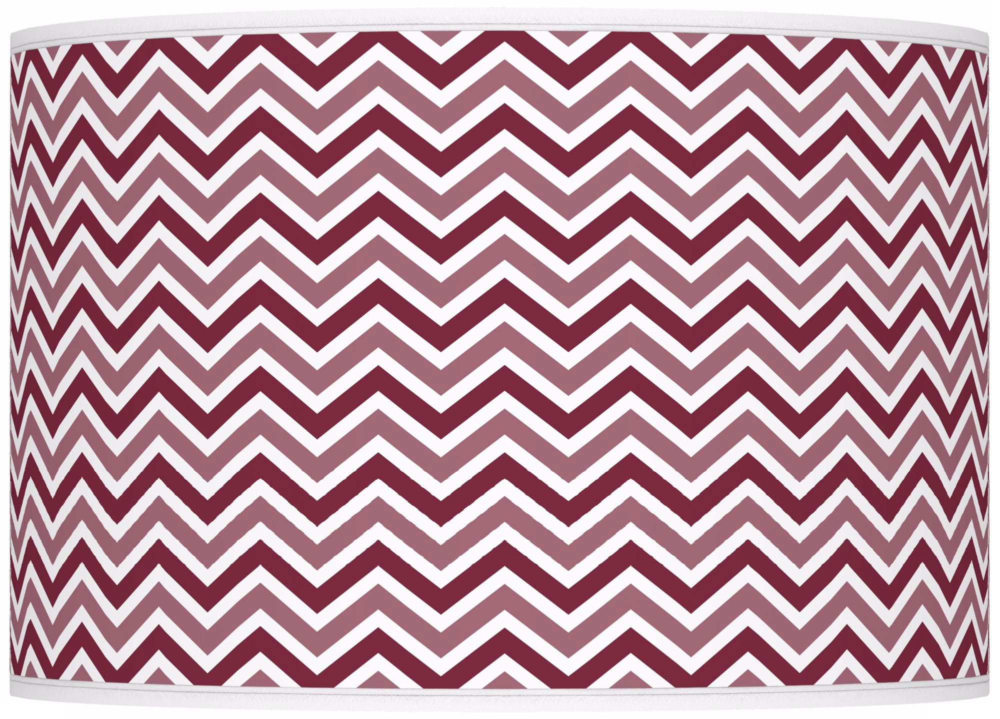 Dark Plum Narrow Zig Zag Ovo Table Lamp