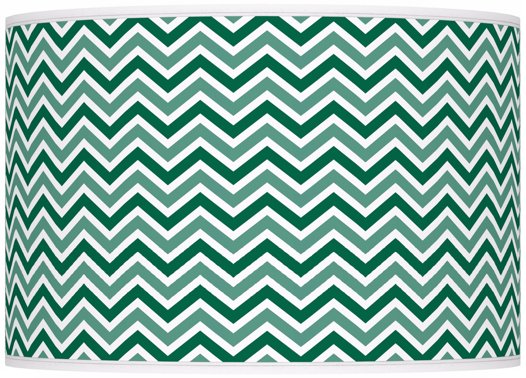 Greens Narrow Zig Zag Ovo Table Lamp