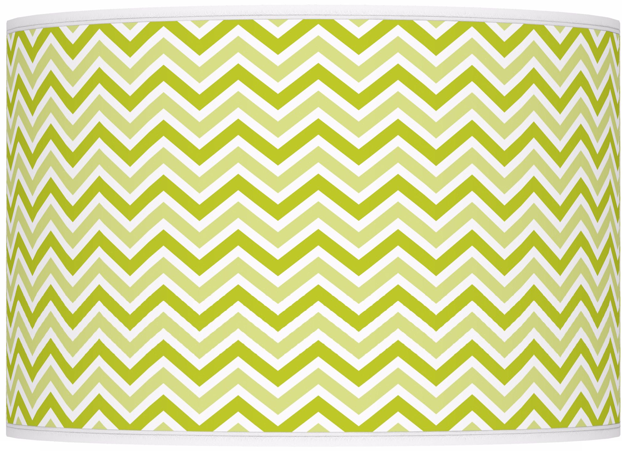 Pastel Green Narrow Zig Zag Apothecary Table Lamp