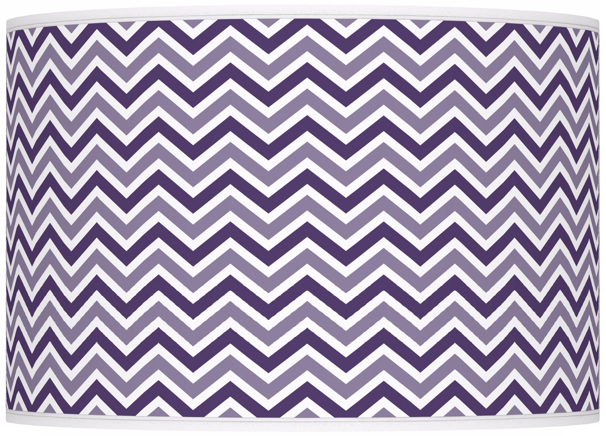 Izmir Purple Narrow Zig Zag Ovo Table Lamp