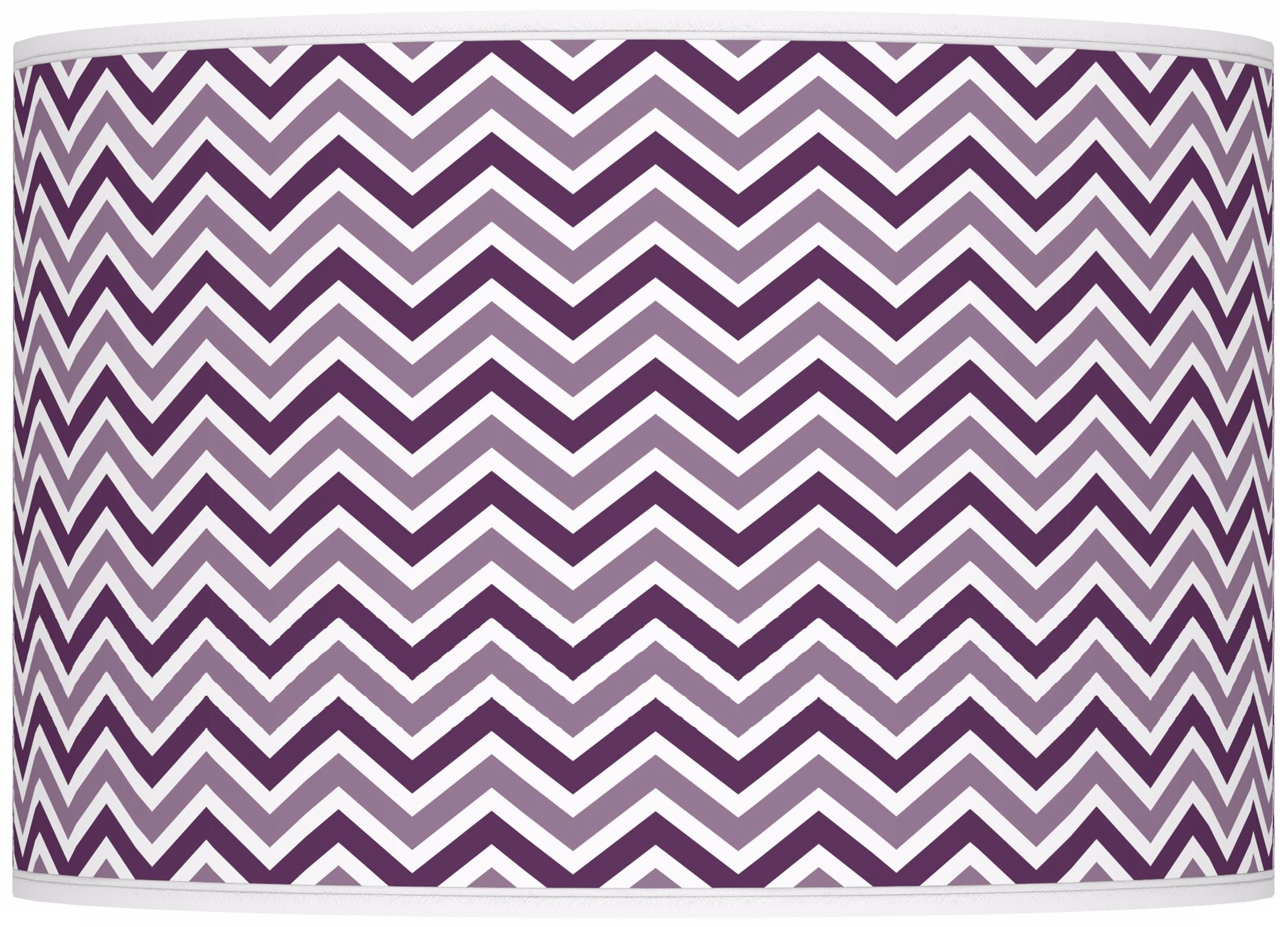 Kimono Violet Narrow Zig Zag Ovo Table Lamp