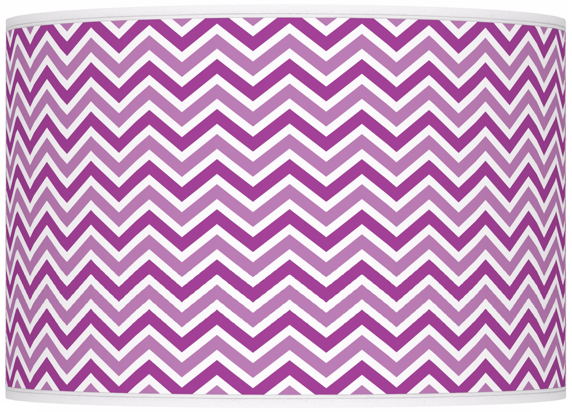 Peony Purple Narrow Zig Zag Ovo Table Lamp