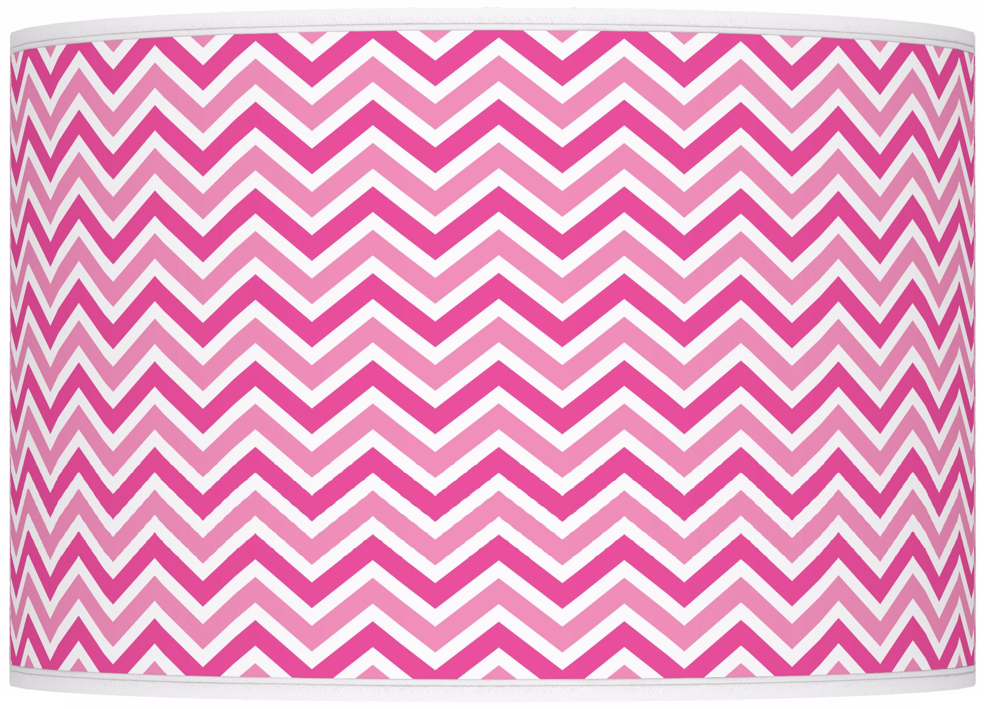Fuchsia Narrow Zig Zag Ovo Table Lamp