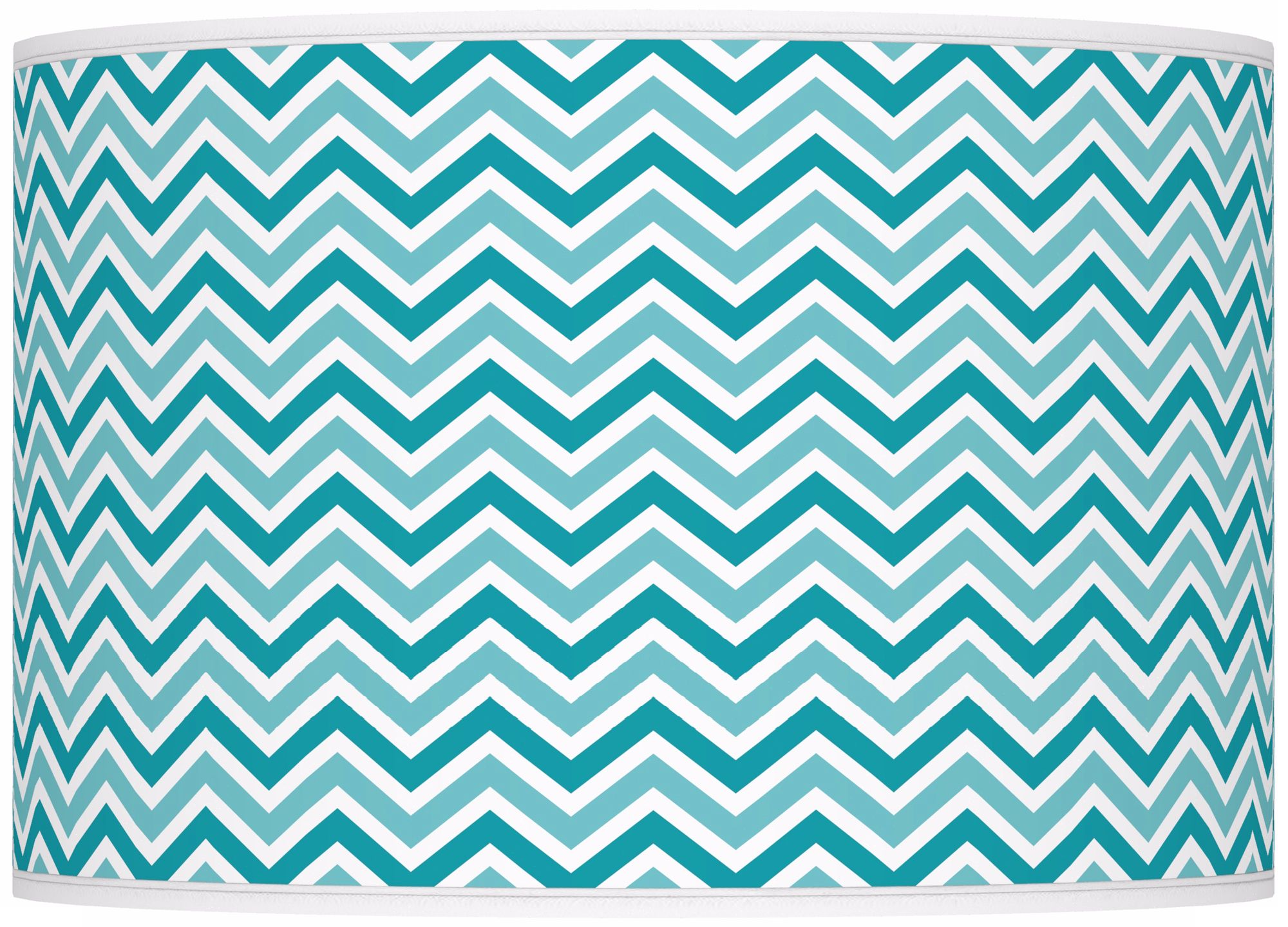Surfer Blue Narrow Zig Zag Apothecary Table Lamp