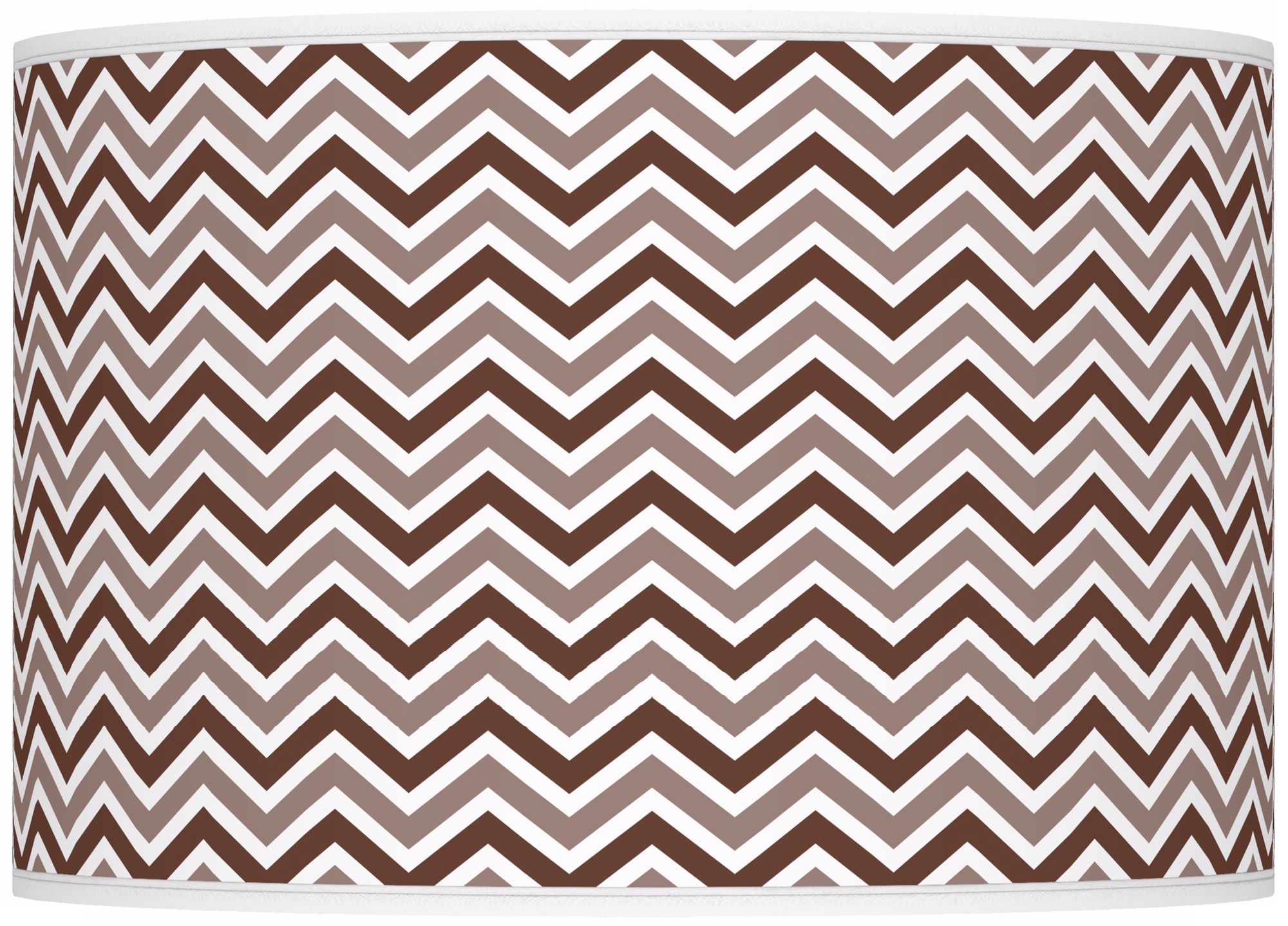 Rugged Brown Narrow Zig Zag Civitia Table Lamp