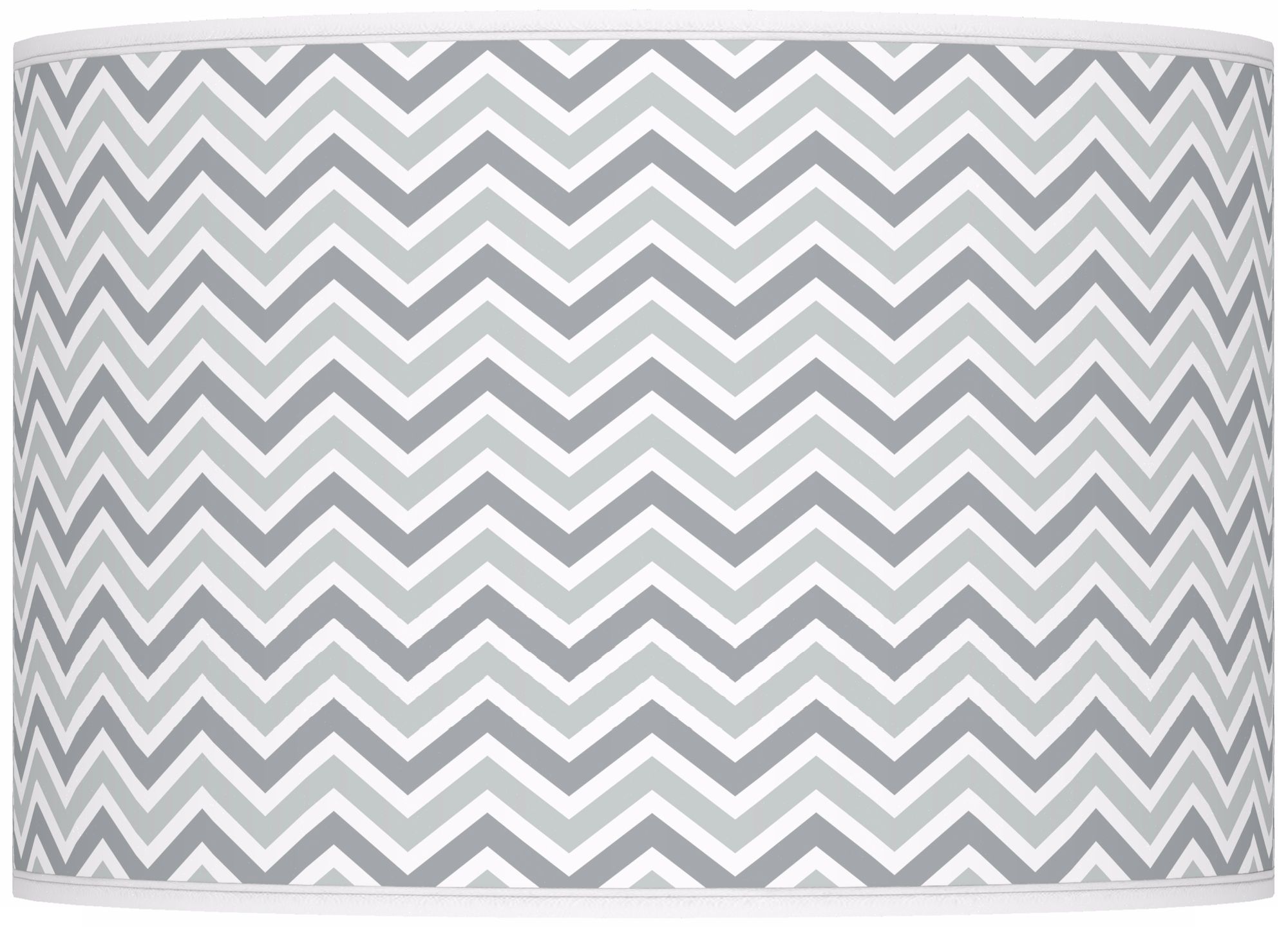 Uncertain Gray Narrow Zig Zag Ovo Table Lamp
