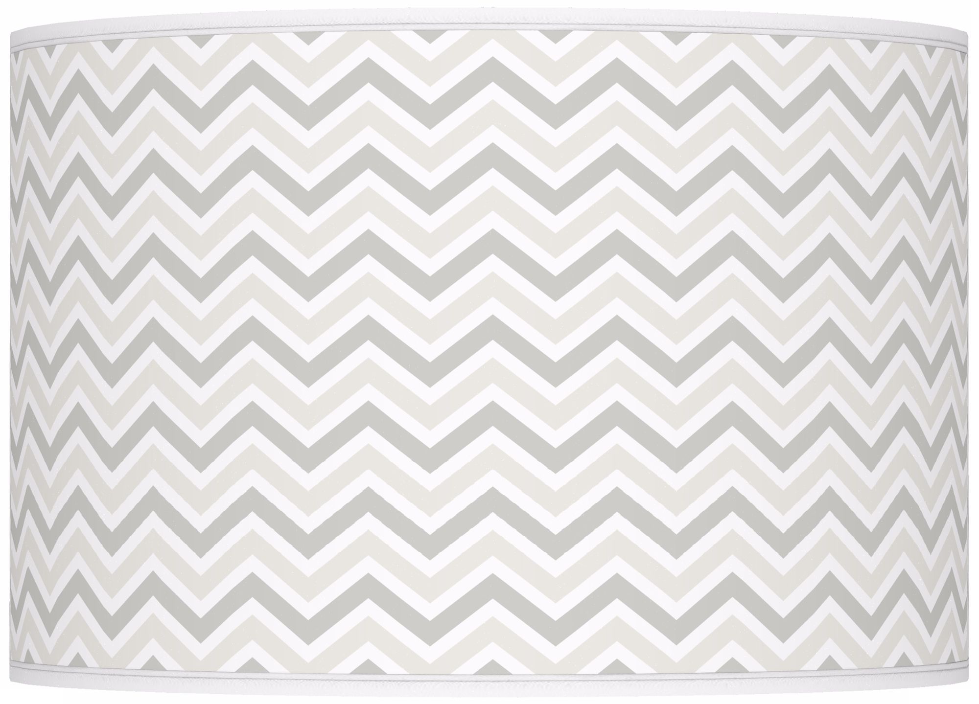 Winter White Narrow Zig Zag Apothecary Table Lamp