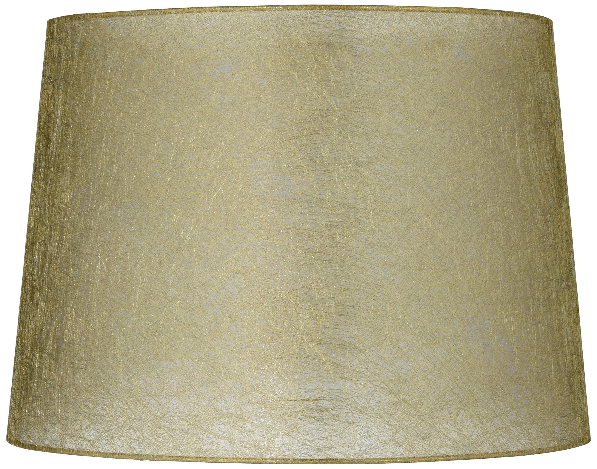 Bronze Fiber Translucent Drum Lamp Shade 12x14x10 (Spider)