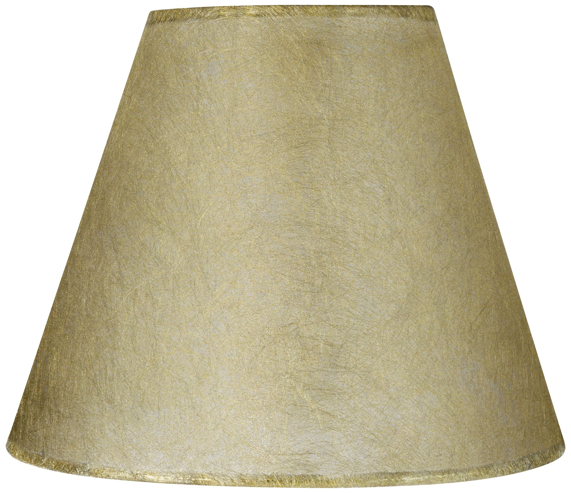 Bronze Fiber Translucent Empire Lamp Shade 3x6x5 (Clip-On)