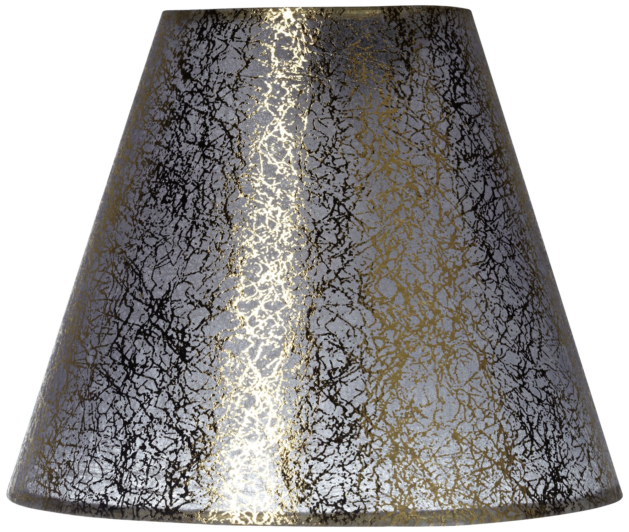 Gold Fiber Translucent Empire Lamp Shade 3x6x5 (Clip-On)