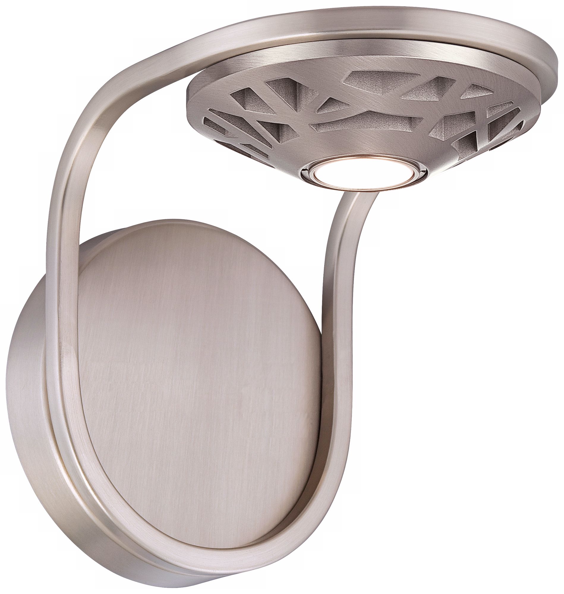 Forecast Amsta 7" High LED Satin Nickel Wall Sconce