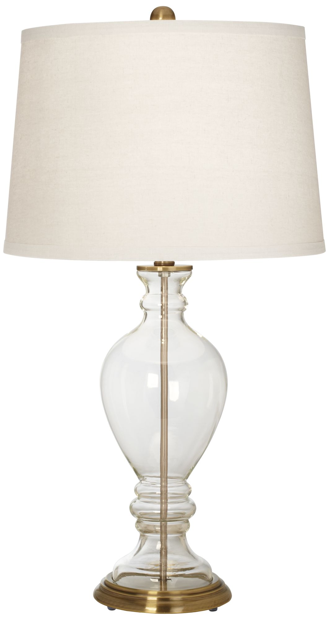 Civitia Clear Glass Table Lamp