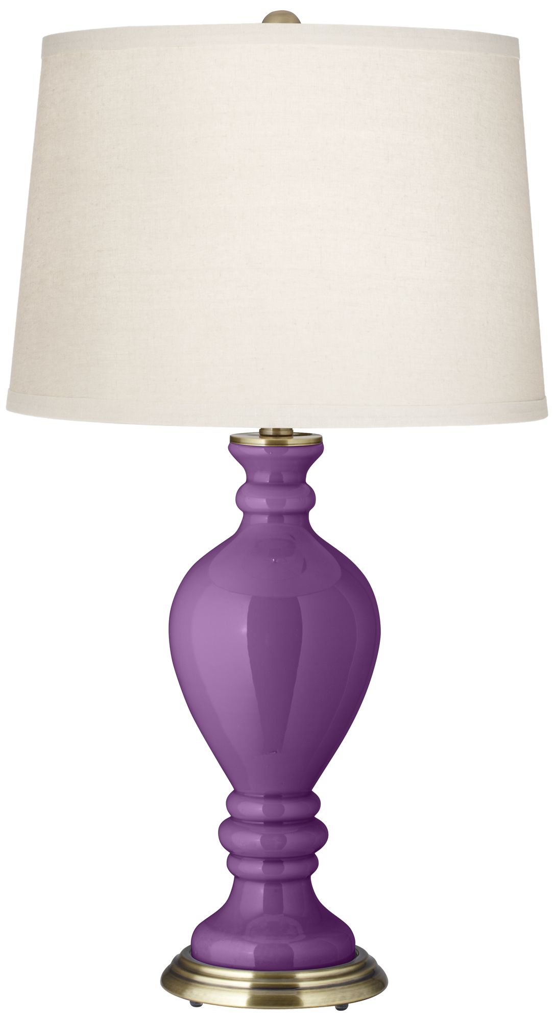 Passionate Purple Civitia Table Lamp