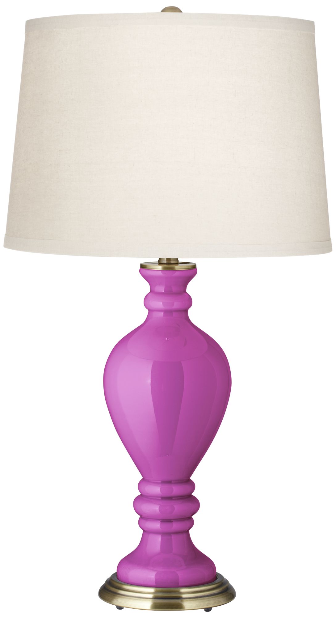 Peony Purple Civitia Table Lamp