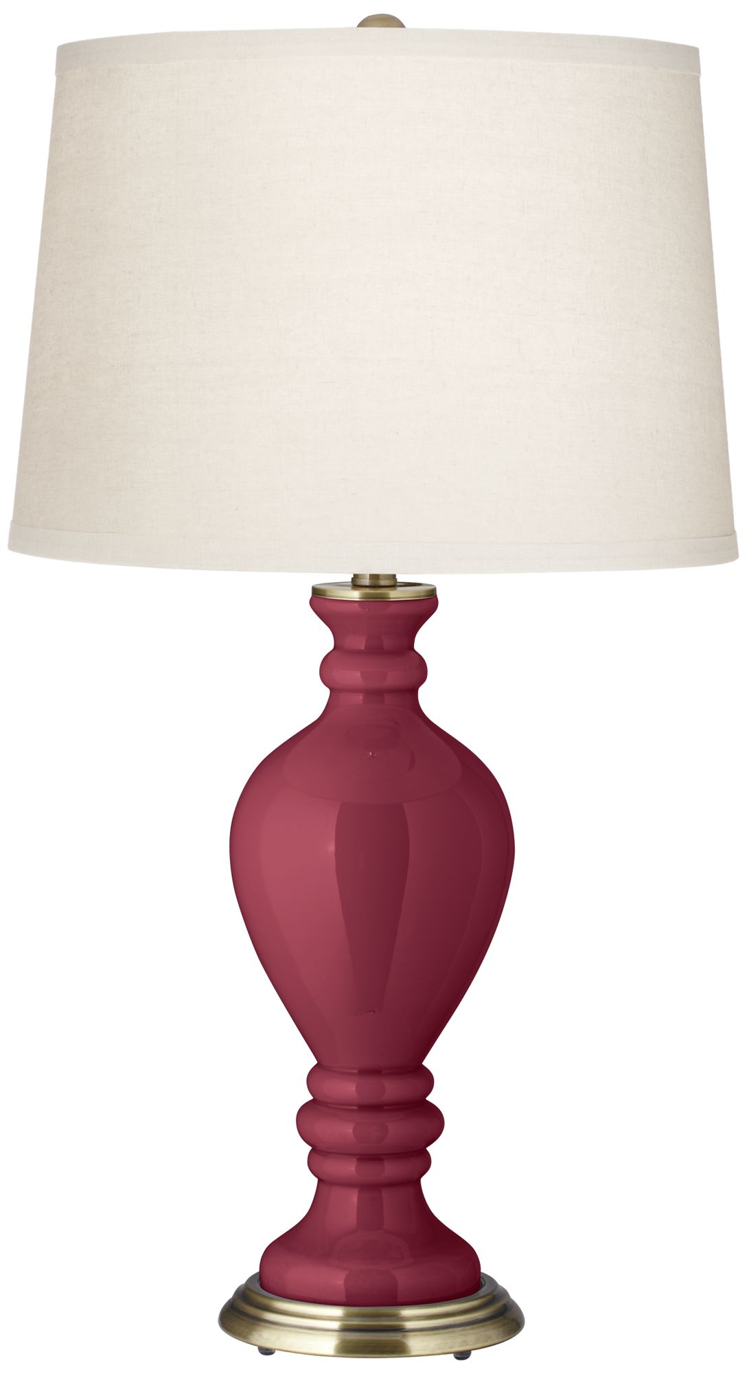 Dark Plum Civitia Table Lamp
