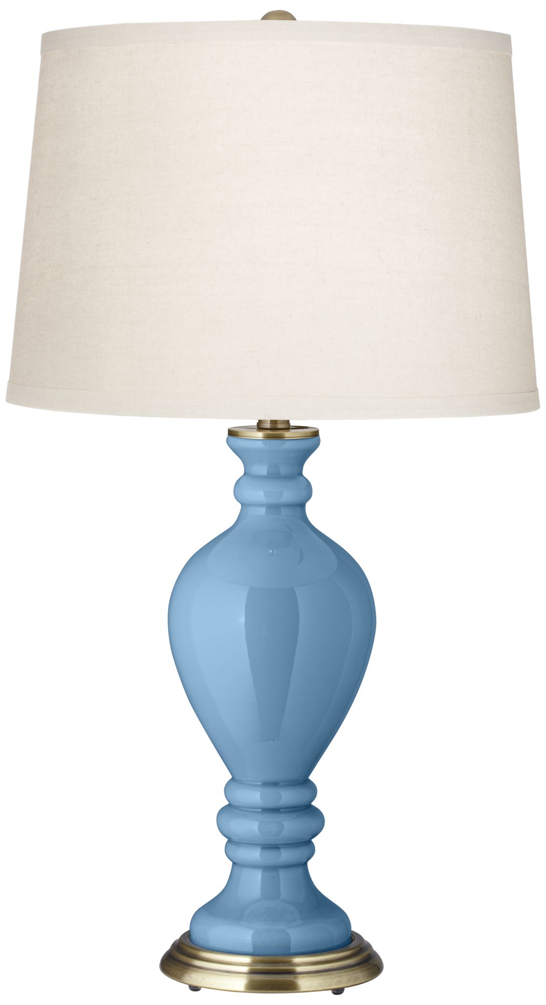 Dusk Blue Civitia Table Lamp