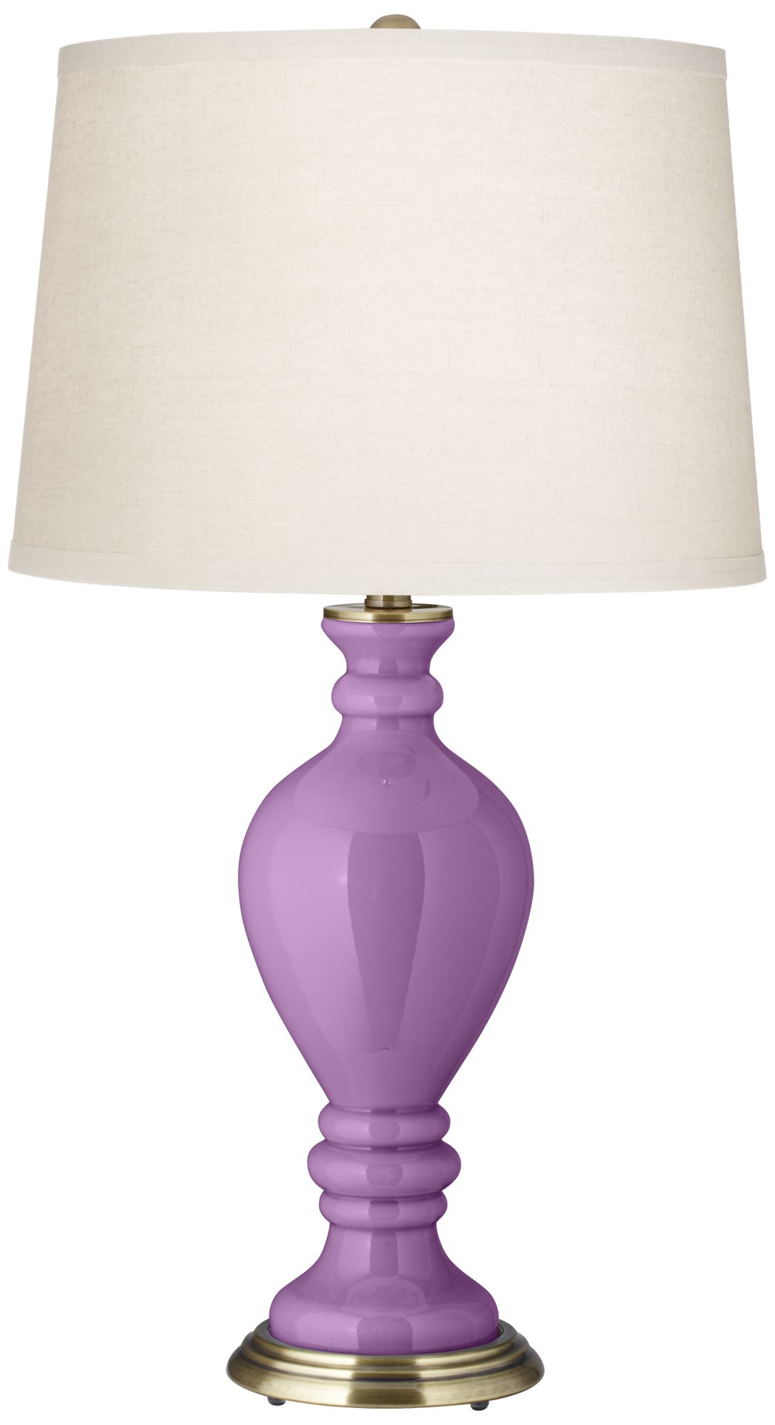 African Violet Civitia Table Lamp