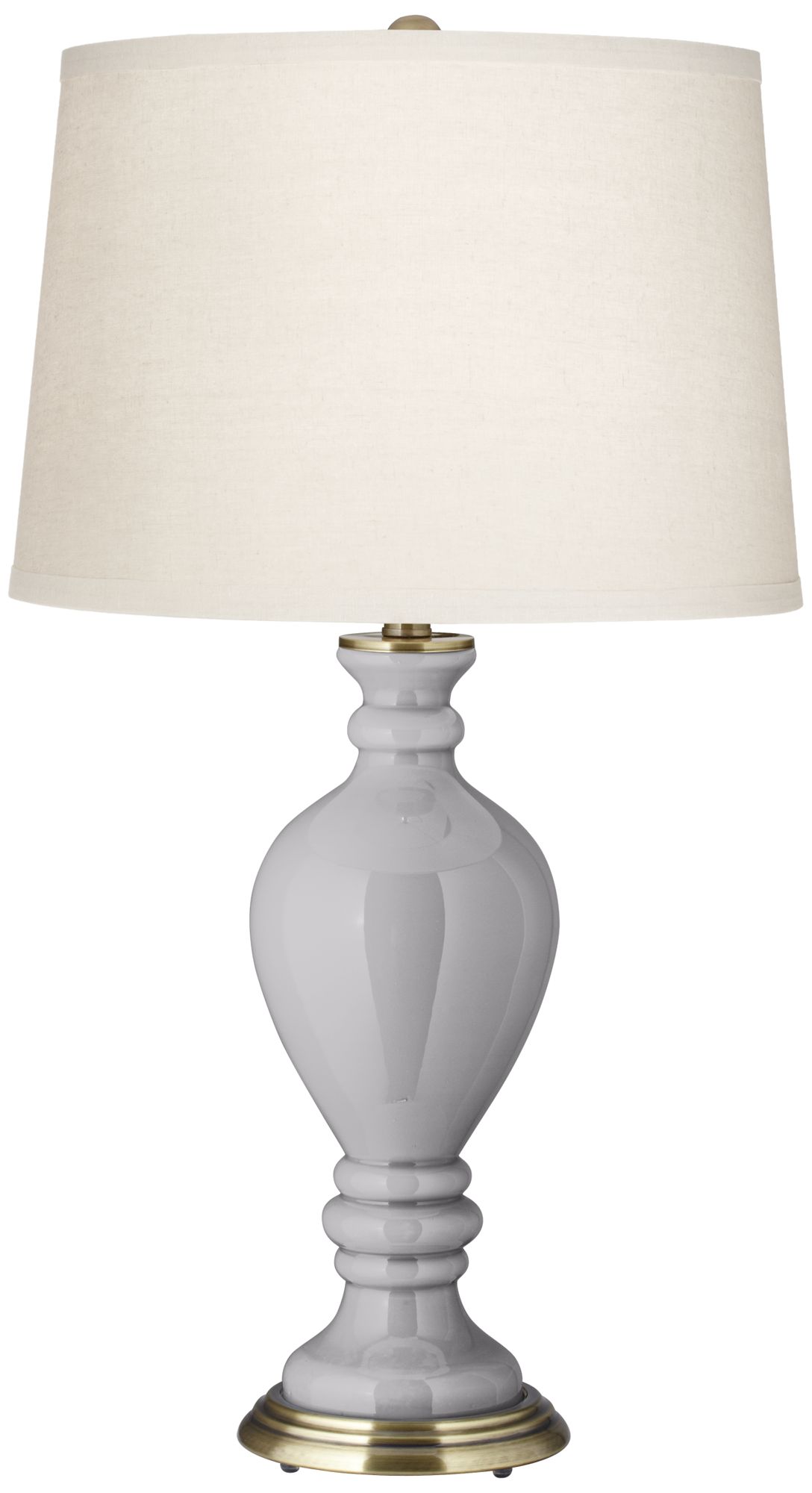 Swanky Gray Civitia Table Lamp