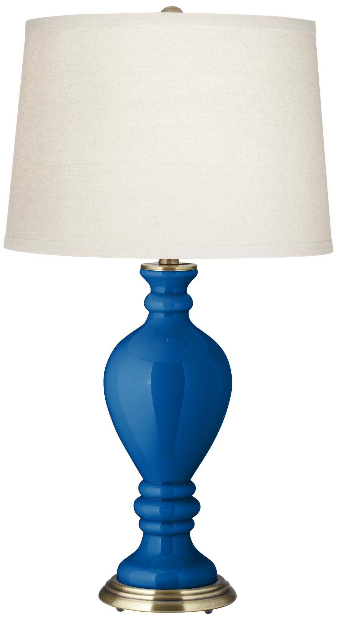 Hyper Blue Civitia Table Lamp