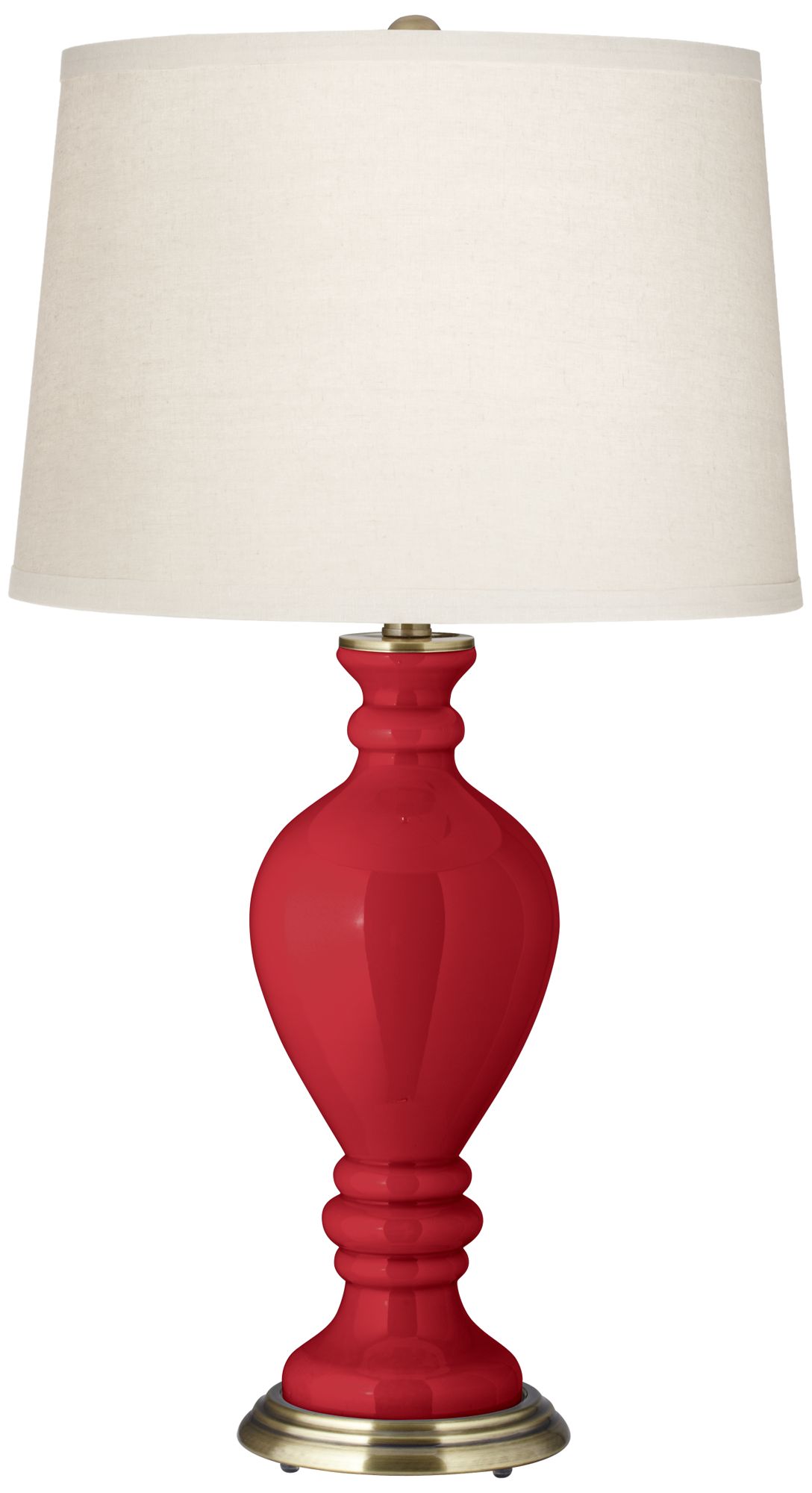 Ribbon Red Civitia Table Lamp