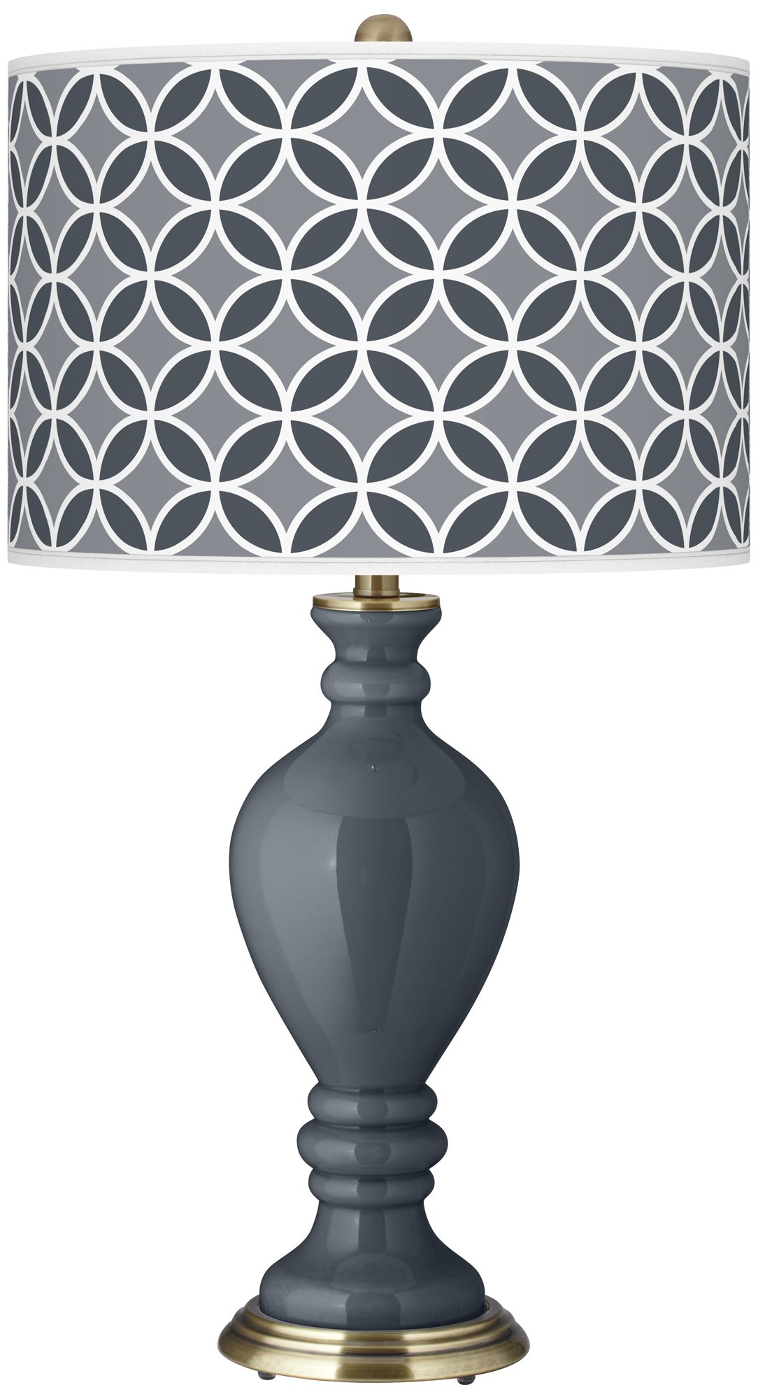 Turbulence Circle Rings Civitia Table Lamp